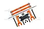 GPM Orange Aluminium Rear Sway Bar Set UTB312-OR