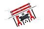 GPM Red Aluminium Rear Sway Bar Set UTB312-R