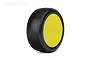 Jetko 1/8 Marco Super Soft Tyres on Yellow Dish Rims - Glued Wheels 2Pcs JKO1003DYSSG