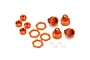 HPI Firestorm/Blitz Orange Aluminium Shock Parts Set 103408