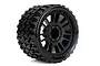 A single Jetko 4.0 inch Prophet SMT monster truck wheel with a black multi-spoke rim and aggressive tread pattern tyre.