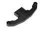 A black plastic HPI Racing rear body mount component for RC cars, shown from a top-down angle on a white background.