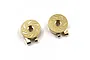 Yeah Racing 20g Brass Weighted Steering Hubs 2Pcs TR4M-002GD