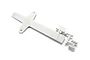 HPI Firestorm/Blitz White Battery Mount Set 104654