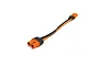 A Spektrum IC3 battery to IC2 device adapter cable on a white background.