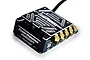 Team Powers Radon V5-BT Pro 200A brushless electronic speed controller in a black aluminum case with gold-plated connectors.