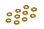 XRAY Orange Aluminium 3x6x1.0MM Shims 10Pcs 303122-O