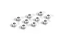 XRAY Silver Aluminium 3x6x3.0MM Shims 10Pcs 303125