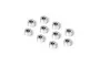 XRAY Sliver Aluminium 3x6x4.0mm Shims 10Pcs 303127