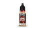 A 18ml bottle of Vallejo Game Color Pale Flesh acrylic paint with a black dropper cap, centered on a white background.