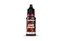 A 18ml bottle of Vallejo Game Color Nocturnal Red acrylic paint, featuring a black dropper cap and a label with the product name and code 72.111.