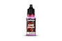 A 18ml bottle of Vallejo Game Colour Squid Pink acrylic paint, featuring a black dropper cap and a label with the product name and code 72.013.