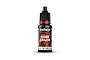 A bottle of Vallejo Game Colour Charcoal acrylic paint, 18ml, featuring a black dropper cap and label with product branding.