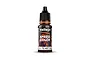 A bottle of Vallejo Xpress Color Velvet Red acrylic paint, 18ml, featuring a black dropper cap and a label with product branding and the SKU 72.407.