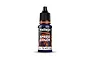 A 18ml bottle of Vallejo Xpress Color Mystic Blue acrylic paint, featuring a black dropper cap and a label with the product name and code 72.411.