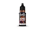 A bottle of Vallejo Xpress Color Omega Blue acrylic paint, 18ml, featuring a black cap and a label with the product name and code 72.413.