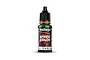 A bottle of Vallejo Xpress Color Troll Green acrylic paint, 18ml, featuring a black dropper cap and a label with the product name and code 72.416.