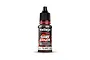 A bottle of Vallejo Game Color Metallic Bright Bronze acrylic paint, 18ml, featuring a black dropper cap and a label with the product name and code 72.057.