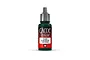 A 17ml bottle of Vallejo Game Colour Dark Green acrylic paint, featuring a dropper tip and a label with the product name and code 72.028.