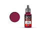 A 17ml bottle of Vallejo Game Color Warlord Purple acrylic paint with a purple paint swatch circle to the left.