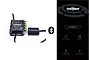 Team Powers Radon V5 ESC connected to a Bluetooth module, shown alongside a smartphone app interface.