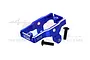 GPM Blue Aluminium Servo Mount TRX4M024-B