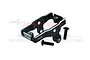 GPM Black Aluminium Servo Mount TRX4M024-BK