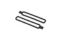Losi Elastic Battery Strap 2Pcs LOS211022