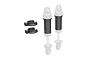 Traxxas Titanium Aluminium Shock Bodies 2Pcs 9763-GRAY