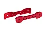 Traxxas Red Aluminium Front Tie Bars 2Pcs 9527R