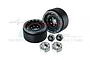GPM 1.3" Black Aluminium Beadlock Rims 2Pcs TRX4MZSP1152-BK