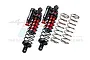 GPM Red Aluminium Front or Rear Adjustable Piggyback Shocks 2Pcs XRT172F/R/LA-R-BK