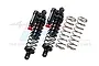GPM Black Aluminium Front or Rear Adjustable Piggyback Shocks 2Pcs XRT172F/R/LA-BK-BK