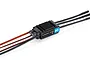 Hobbywing Flyfun V5 80A brushless electronic speed controller with black heatsink and attached input and output wires.
