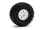 HPI 2.2/3.0" Blitz Mk.8 V2 White/Black Rims 2Pcs 106193