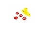 Rovan Red Big X Wheel Nut Kit 87111A