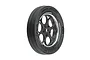 Pro-Line 1.4" Front Runner Drag Tyres on Black Showtime Rims - Glued Wheels 2Pcs 10219-10