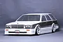 Pandora RC 1/10 Nissan Cedric Wagon Unpainted Body Shell - Clear PABG-3060