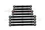 GPM Black Aluminium Turnbuckles 8Pcs TRX4M160-BK-BEBK