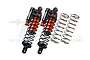 GPM Orange Aluminium Front/Rear Piggyback Shock 2Pcs XRT172F/R/LA-OR-BK