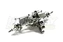 Integy Silver Aluminium Complete Axle w/ Differential Set C22757SILVER