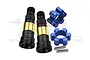 GPM Hardened Steel Universal CVD Joints 2Pcs w/ Blue Aluminium Wheel Hexes Set TXM8+1210/JT-B