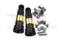 GPM Hardened Steel Universal CVD Joints 2Pcs w/ Silver Aluminium Wheel Hexes Set TXM8+1210/JT-S
