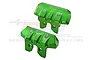 GPM Green Aluminium Front & Rear Bumper Set SLE330FR-G
