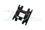 GPM Black Aluminium Chassis Skid Plate 1Pcs TRX4M038B-BK