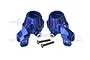 GPM Blue Aluminium Front Steering Hubs 2Pcs TXMS021N-B