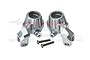 GPM Silver Aluminium Front Steering Hubs 2Pcs TXMS021N-S