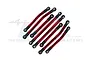 GPM Red Aluminium Adjustable Linkage Set TRX4M160A-R