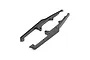 Two black Stiffezel mud guards for TLR RC vehicles, shown from an angled perspective against a white background.