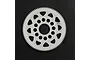 A white Delrin 92T spur gear for RC cars, featuring a circular design with weight-reduction holes and the number 92 printed on the face.